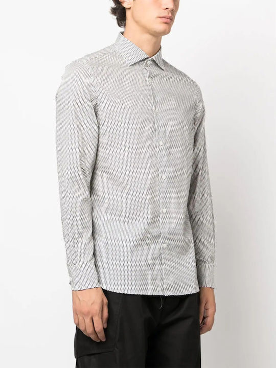 Emporio Armani Langärmlig Hemd Gray