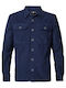 Μακρυμάνικo Κοτλέ Overshirt Πετρόλ