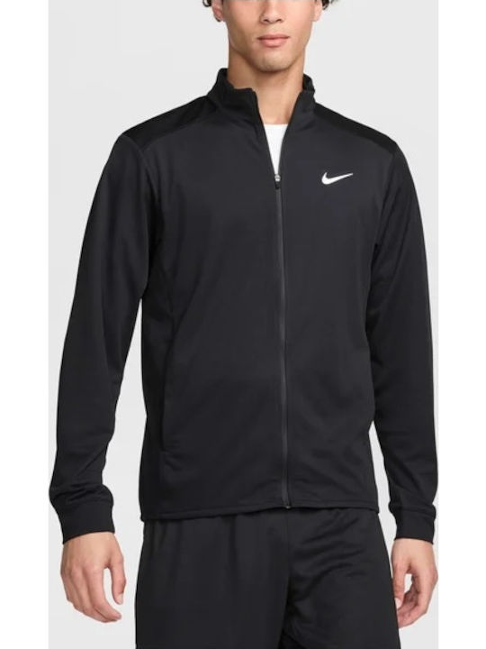Nike Dri-FIT Men's Knitted Cardigan Black