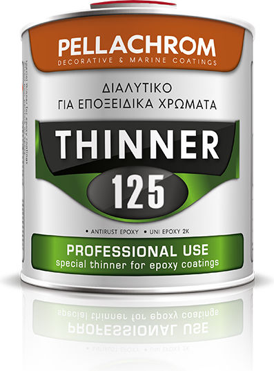 Διαλυτικο Πολυουρεθανικων Χρωματων Thinner 125 Pellachrom 750ml G
