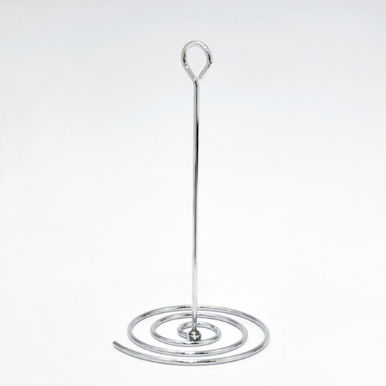 Karvounis Metallic Paper Towel Holder Silver 15.5x15.5x30cm XX1646