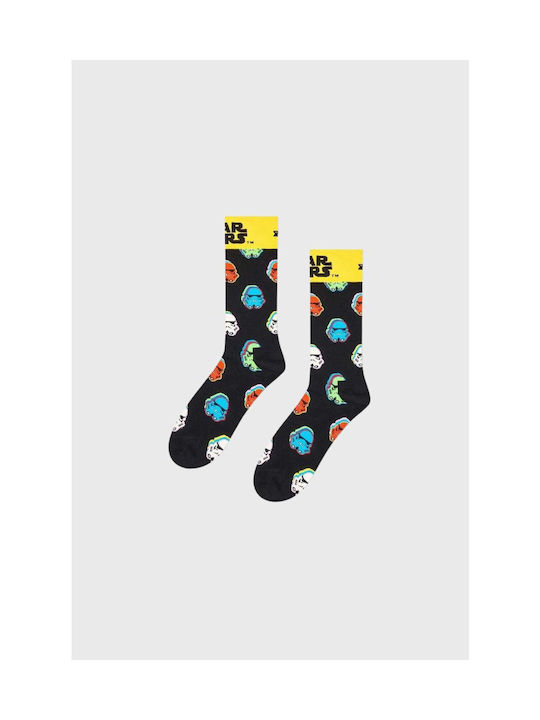 Happy Socks Ανδρικές Κάλτσες Black