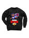 Kinder Sweatshirt Schwarz