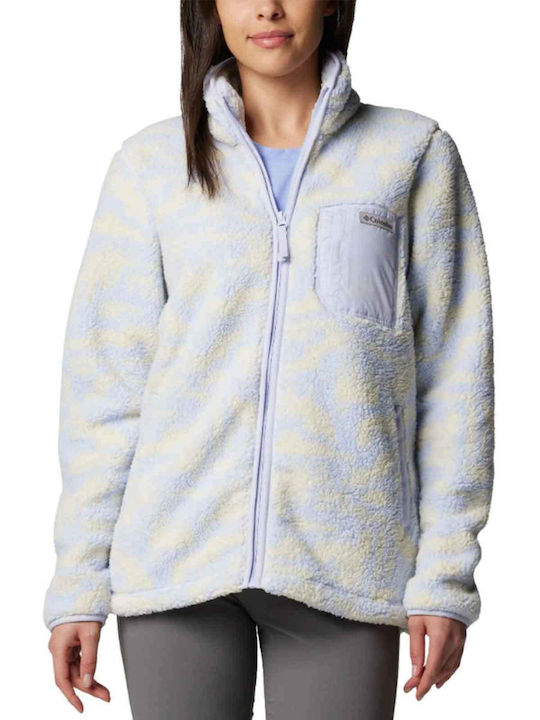 Columbia West Bend Ii Women's Cardigan with Zipper Light Purple