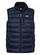 Sleeveless Jacket Puffer Waterproof Blue