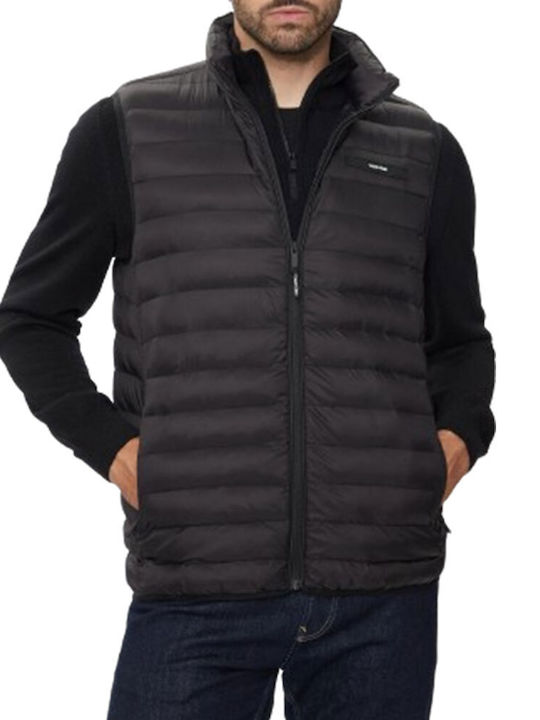 Calvin Klein Men's Sleeveless Puffer Jacket Black