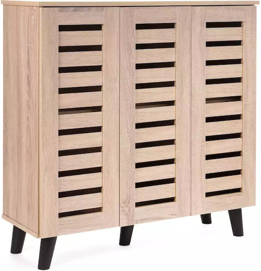 Ξύλινη Παπουτσοθήκη Real 90x34x90cm
