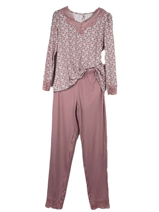 Fuanna Winter Women's Pyjama Set Rotten Apple