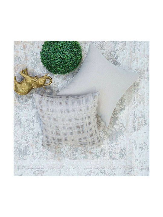 Ezzo Σετ Μοντέρνα Χαλιά Κρεβατοκάμαρας Cream 12-6299AH9 3τμχ