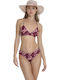 Set Bikini Μπορντω 24009