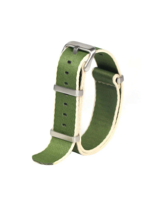 Fabric Strap Nato Green 20mm