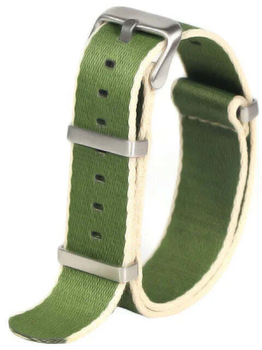 Υφασμάτινο Λουράκι Nato Πράσινο 20mm
