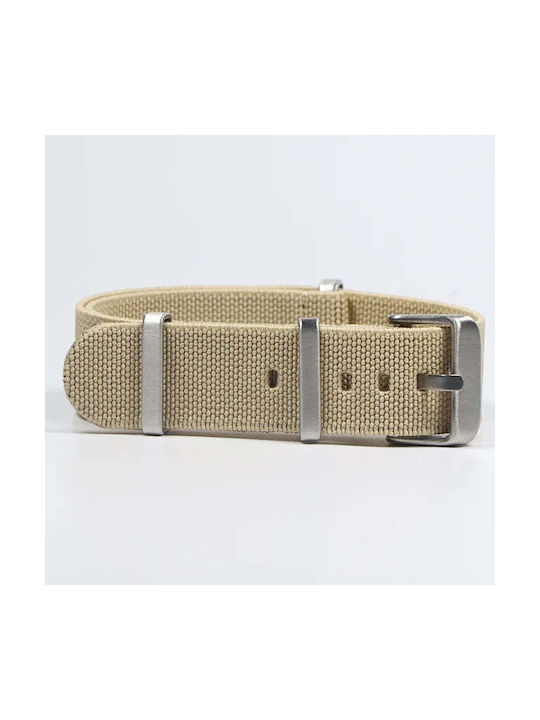 Fabric Strap Nato Beige 22mm