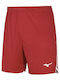 Mizuno Sportliche Herrenshorts Rot