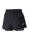 Mizuno Sportliche Herrenshorts Schwarz