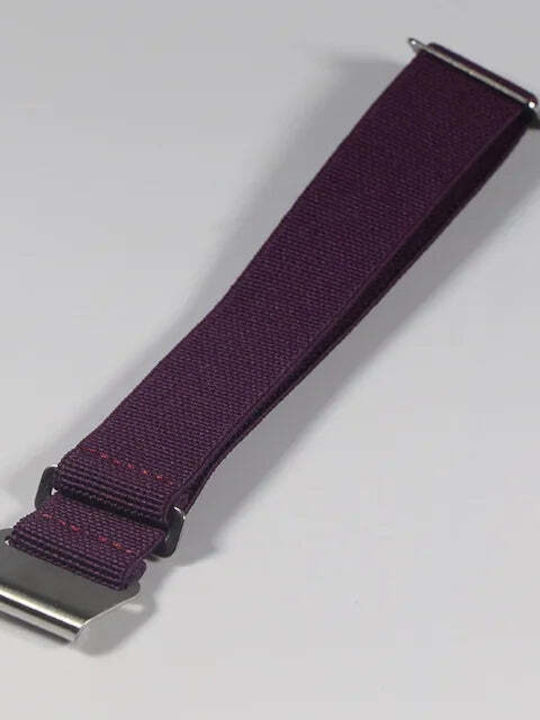 Fabric Strap Nato Purple 20mm