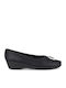 Piccadilly Women's Comfort Platform Moccasin Black
