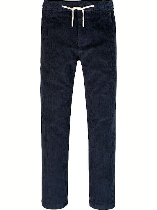 Kinder Hose Chino Cord Dunkelblau