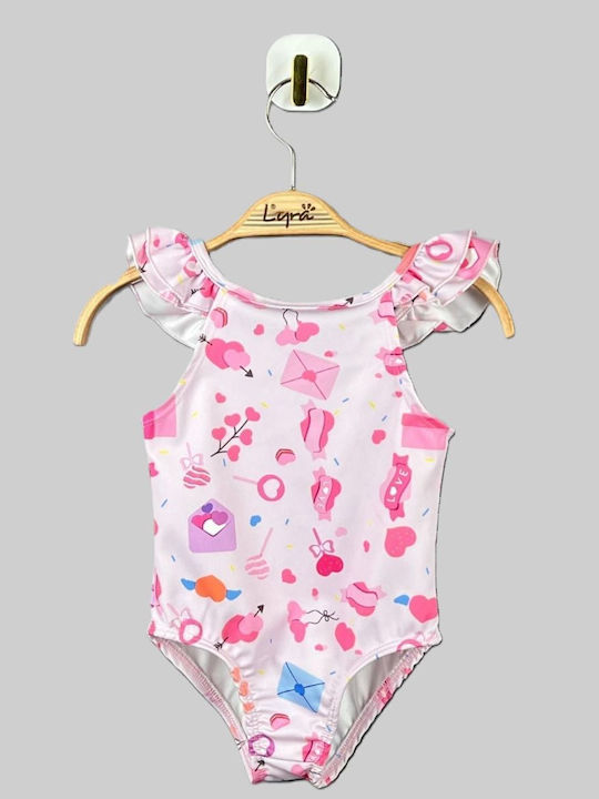 Trendy Shop Kids Swimwear One-Piece Pink