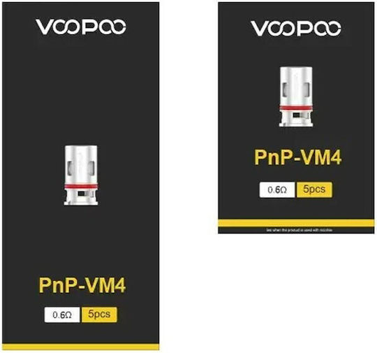 Voopoo Rezistențe Mesh Pnp Vm4 0.6Ω 5 Buc