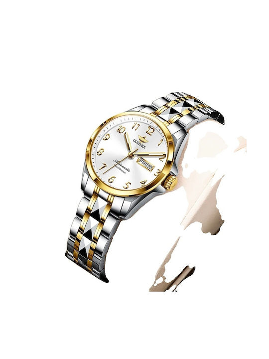 Couples Watch Automatic in Gold Color