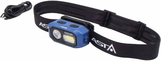 Satra Lumină de lucru și de sit, cu baterie Lanternă Frontală LED cu Luminozitate Maximă 480lm Alb