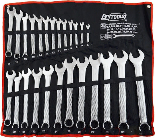 AWTools German Polygon Set 32mm 25pcs