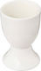 Suport Ouă din Ceramică Nora Alb D4.7 H7cm