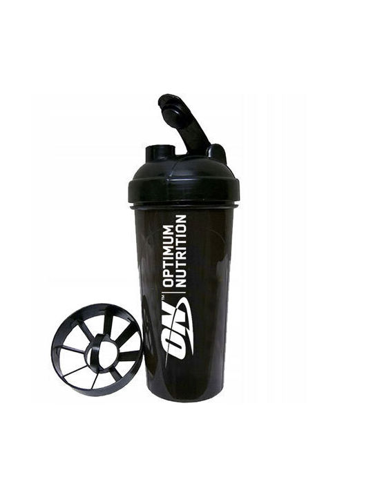 Optimum Nutrition Shaker Πρωτεΐνης 700ml Πλαστικό Μαύρο Optimum Nutrition Shaker Πρωτεΐνης 700ml Πλαστικό Μαύρο
