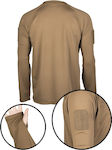 Quickdry Miltec Long Sleeve Shirt Coyote