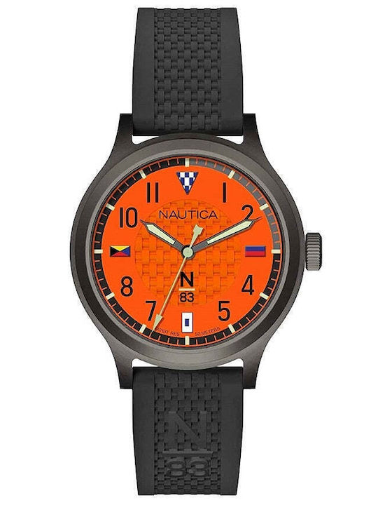 Nautica Часовник с Каучукова Каишка