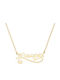 Dio Jewellery Lab Halskette Name aus Vergoldet Silber