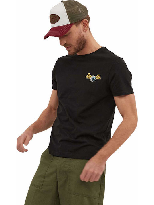 T-shirt Μαύρο
