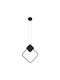 Ravenna Pendant Light LED Black