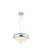 Ravenna Pendant Light LED Silver