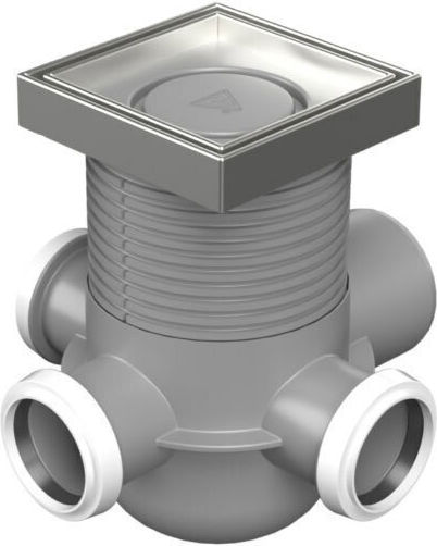 Chudej Plastic Siphon Floor with Size 15x15cm