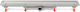 Chudej Stainless Steel Channel Floor with Length 95cm