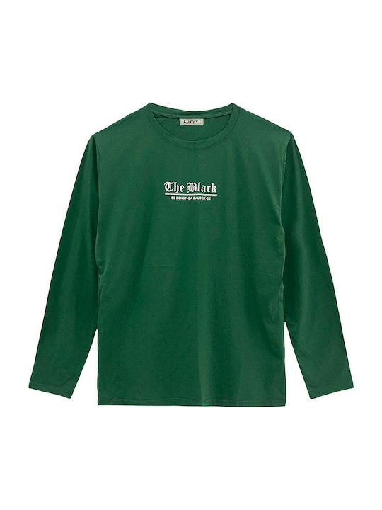 Long Sleeve Blouse Green