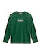 Long Sleeve Blouse Green