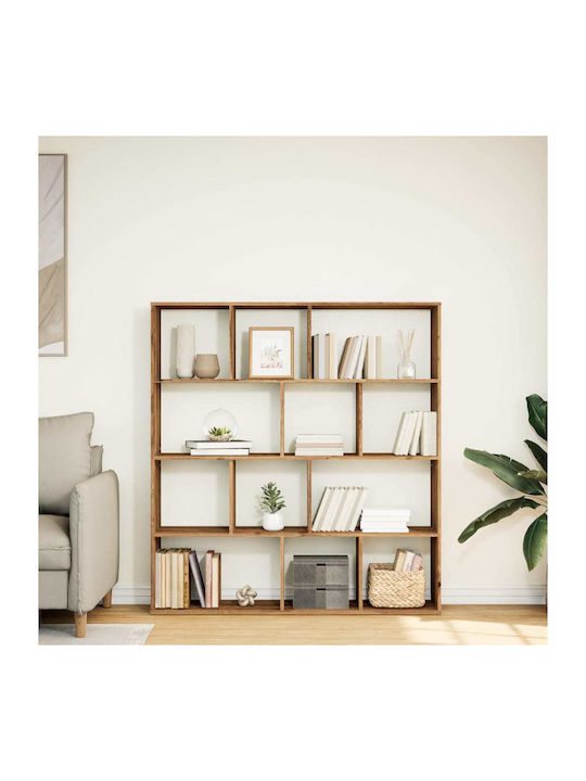 Βιβλιοθήκη Καφέ 132x29x141.5εκ.