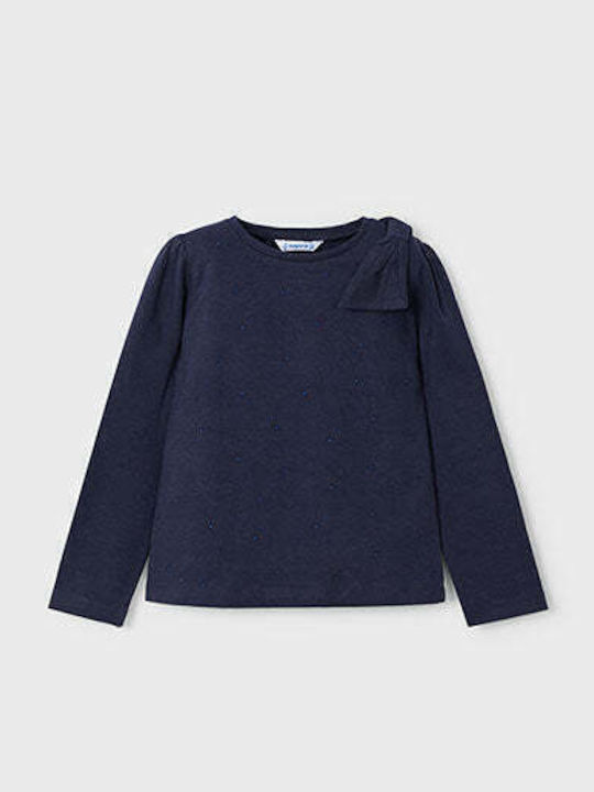 Mayoral Kids' Shirt Long Sleeve Blue