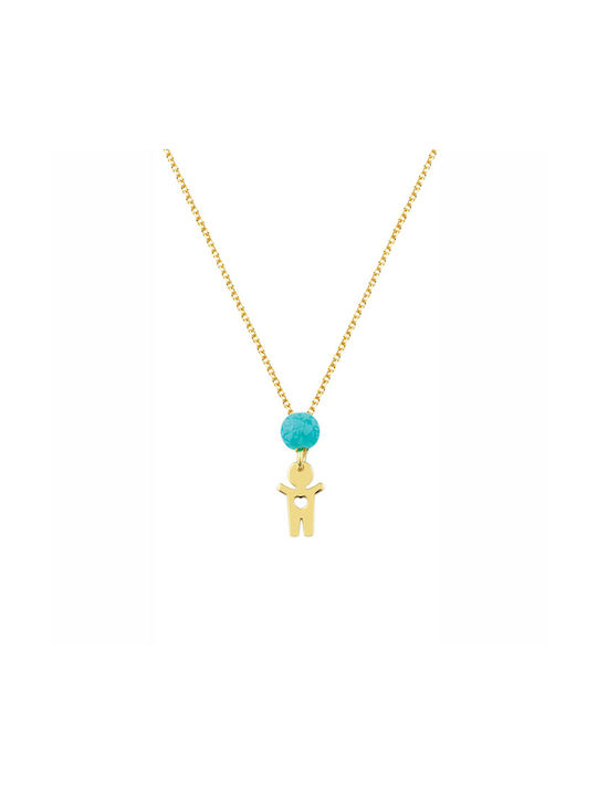 Daskalakis Necklace from Gold 14K