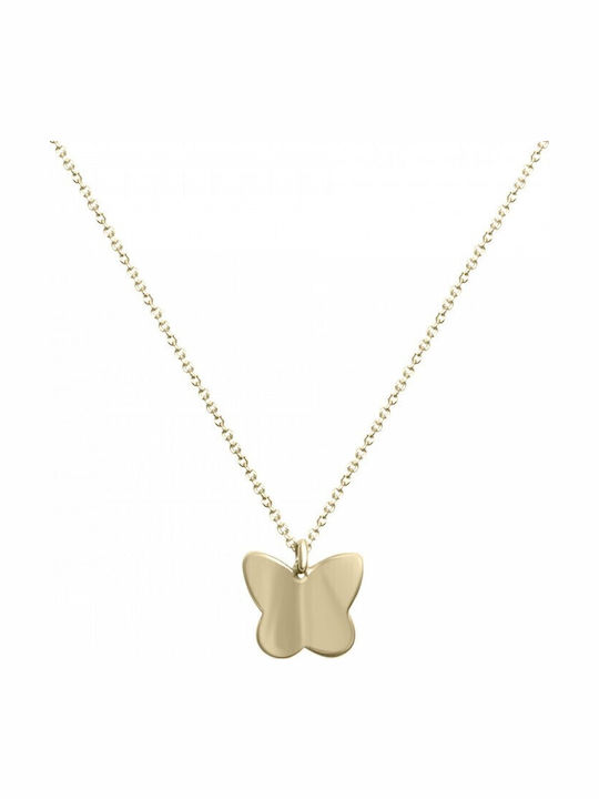 Ekan с дизайн Пеперуда от Злато 14K