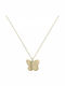 Ekan с дизайн Пеперуда от Злато 14K