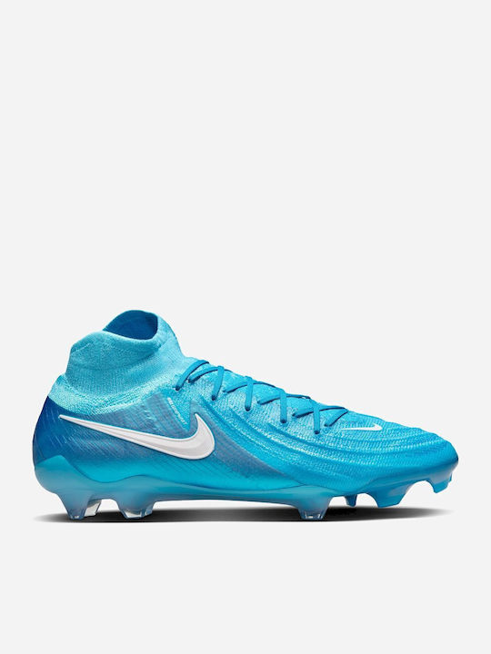 Nike Phantom Luna 2 Elite Ποδοσφαιρικά Παπούτσια με Τάπες FG Μπλε