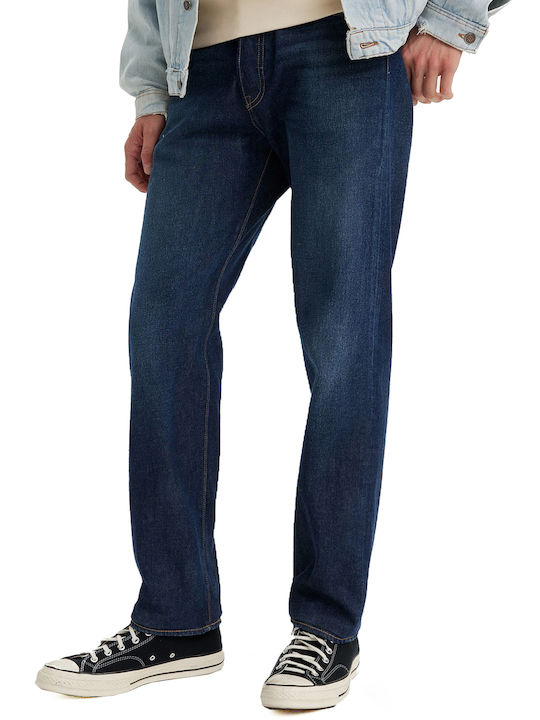 501 Ανδρικό Παντελόνι Τζιν με Slim Tapered Εφαρμογή Dark Indigo