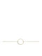 14K Goldarmband mit 0,05ct Diamant Vs2 H Br3099
