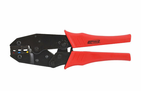 AWTools Crimping Press with Ratchet Mechanism (Length 220mm)