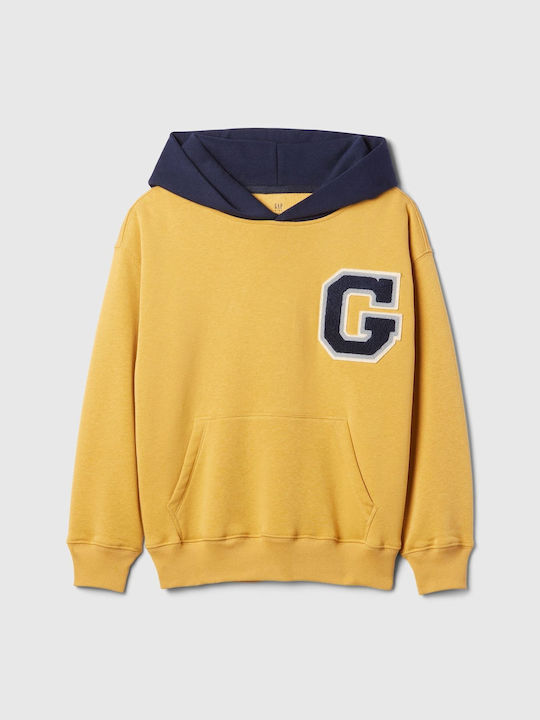 GAP Kids Sweatshirt with Hood Yellow