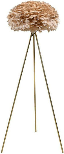 Fylliana Fl2104 Floor Lamp H150xW50cm. with Socket for Bulb E27 Gold